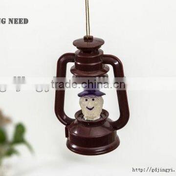 Modern Small Plastic LED Skull Table Lamp Halloween Hanging Decoration photo-4