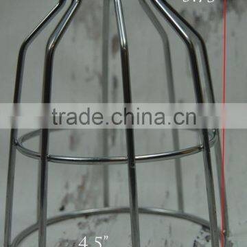 Coffee Shop Metal Wire Steel Ceiling Lamp Light Bulb Cover photo-2