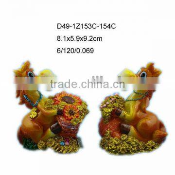 2014 resin animal zodiac with sunflower