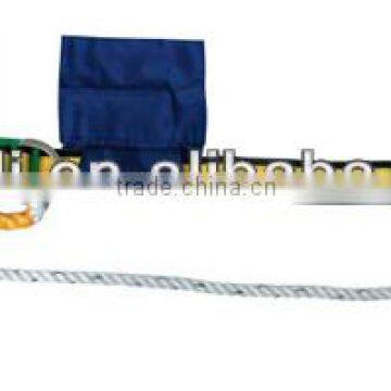 Industrial safety belt with tool bag