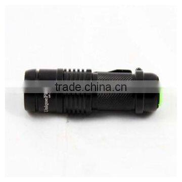 Rechargeable mini led flashlight V16 Led Torch Light with s3 Mini glass lens