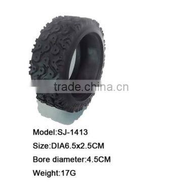 Coloured Durable Rubber Toy Car Tires Baby Car Toy Tyres photo-4