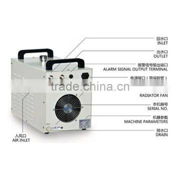 CW-3000DG Industrial Water Chiller Thermolysis Type Chiller AC110V 50Hz 50W per Celsius Degree for Glass Laser Tube photo-3