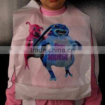 Degradable Plastic Baby Bibs With Printing photo-2