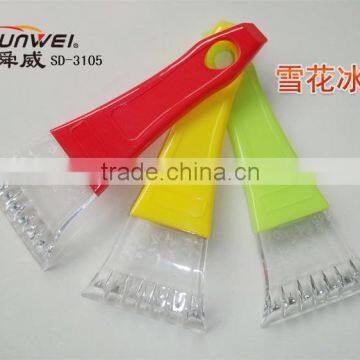 SD-3105 shunwei brand full new material PP handle promotional colorful snow scraper