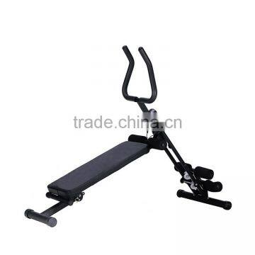 New Vertical Roller Beauty Waist Abdominal Exercise Foldable Machine With Sit up Bench photo-3