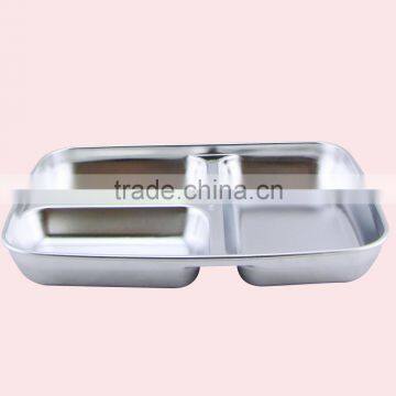 1L 3 Compartments Stainless Steel Tiffin Lunch Box photo-6