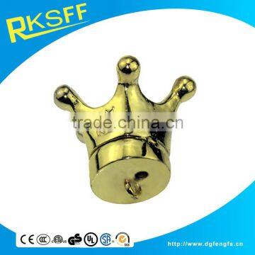 Plated Gold Crown Shape Hanging Ornament With High Quality photo-4