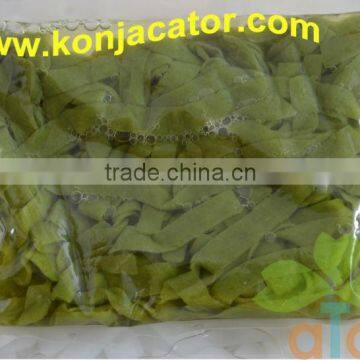 Chinese Manufacturer Instant Food Konjac Spinach Noodles in Bulks photo-5