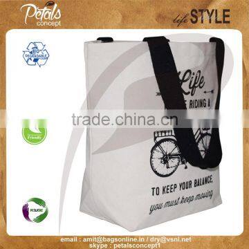 12 Oz Natural Canvas Tote Bag With Web Handle photo-2