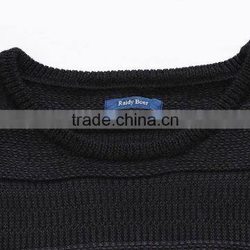 Fashion Wool/acrylic Crew Neck Jacquard Sweater Man , Cardigan Sweater photo-3