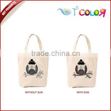 Lady Summer Fashion UV Color Changed tote bags