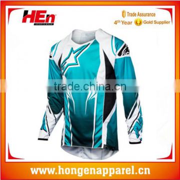 HongEn Apparel Custom Sports Wear Bicycle Cycling Jersey Breathable Mountain Bike Jerseys