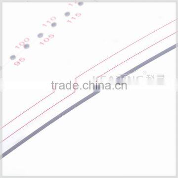 Kearing Brand 1.2mm Thickness Plastic Vary Form Curve Ruler With Seam Allowance # 6405 photo-6