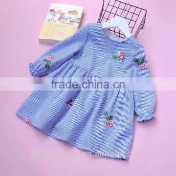 2017 Kids Clothing Girl Casual Dress Flower Birthday Dress for Baby Girl of 2 Year Old photo-3