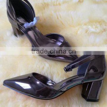 GZY Wholesale China High Quality Outlet Shoes High Heel Women Shoes 2017 Wholesale China Direct Sell Price Stock Lots 2017 photo-2