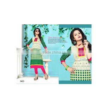 Ladies Cotton Printed Kurtis photo-3