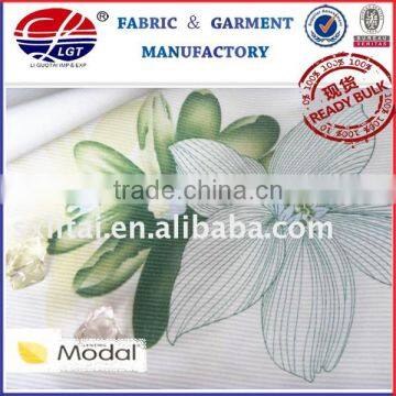 20% modal 80% polyester, printing fabric