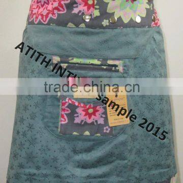Printed Wrap Skirt photo-6