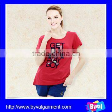 Promotional Tshirts Printer Women OEM With High Quality
