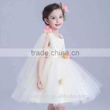 Summer Sleeveless Dresses for Girls 11 Year Pink Yellow White Floral Children's Night Dress photo-4