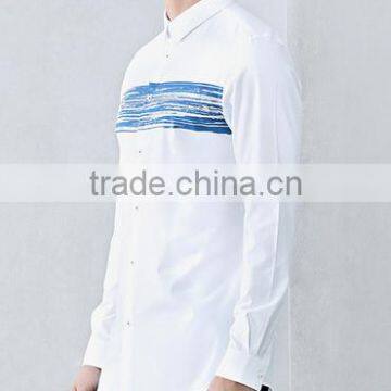 New 2017 Fashion Leopard Print Clothing Mens Casual Shirts Long Sleeve Designer Dress Blouse Slim Fit Shirt Men Plus Size photo-2