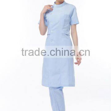 2016 Juqian Factory Custom Uniform Fashionable Staff Nurse Uniform Designs photo-2