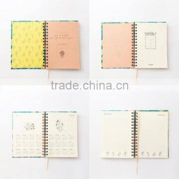 Spiral Binding Hardcover Planner Custom,full Color Printing Personal Notebook photo-5