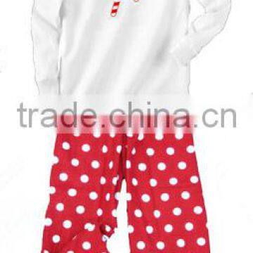 Wholesale the popular christmas boys fall boutique print pajama