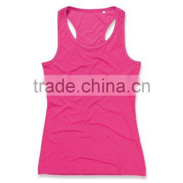 Guangzhou Shandao OEM Wholesale Casual Summer 95% Cotton 5% Spandex Women Sexy Neon Breathable Quick Dry Slim Fit Tank Top photo-3