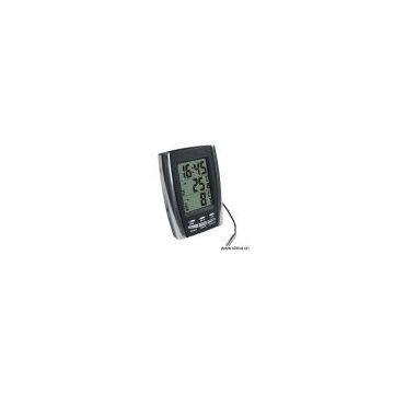 Sell Indoor & Outdoor Thermometer With Clock