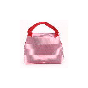 Deluxe Stripe Canvas Beach Tote Bag Wholesale photo-3