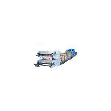 4 Color Printing Auto Cement Paper Bag Manufacturing Machine / Paper Bags Making Line