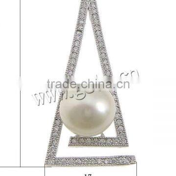 2015 wholesale sterling silver triangle pendant