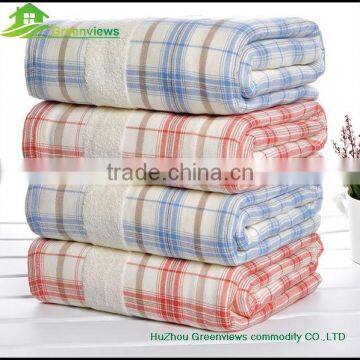 100% Cotton Gauze High Breathability Soft Swaddle Blanket for Baby double size blanket gauze terry cotton