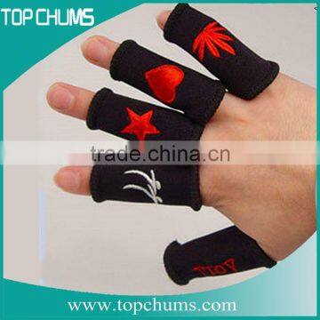 Children stretch terry finger football