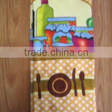 tableware picture microfiber towel
