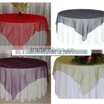 Organza overlay for wedding table overlay table cover table linen