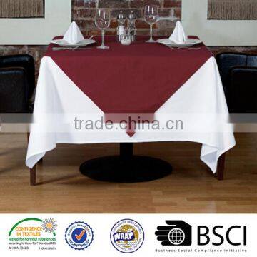 Burgunday Hotel Restaurant 100% Spun Polyester Table Linen