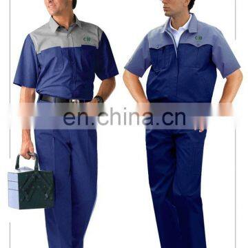 polyester cotton TC woven fabric for tradesmen safety workwear uniforms