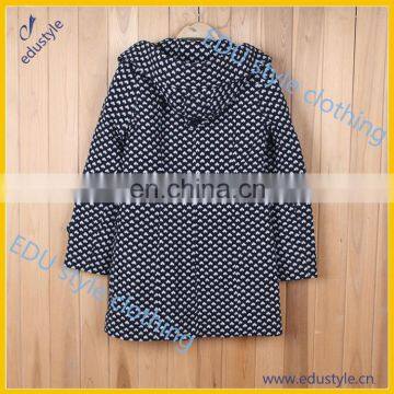2017 Fashion Plus Size Polyester Black Women Winter Coats photo-4