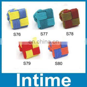 Manufacture Silk Cufflinks Wholesale photo-5
