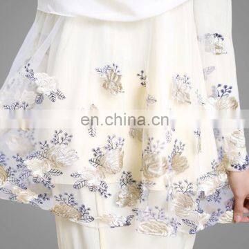 2017 Moden Classic Baju Kurung Muslim Prom Dress Organaza Design Kurung Modern With Mermaid Skirt photo-3