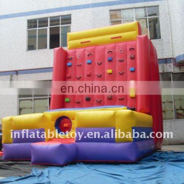 inflatable large climbing wall for kids/adults