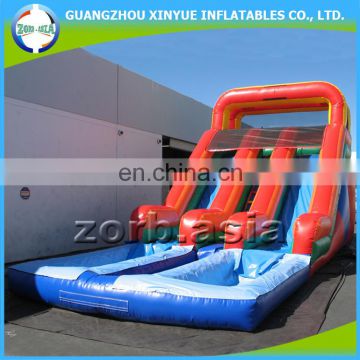 Water Splash Giant Inflatable Pool Water Slide for Adult and Kids