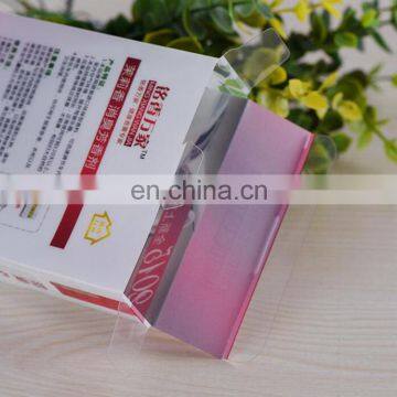 Trusted Factory Supplier Colorful Pvc Deodorant Packaging Box/pp,pet Clear Plastic Box Printing for Snack Packaging photo-5