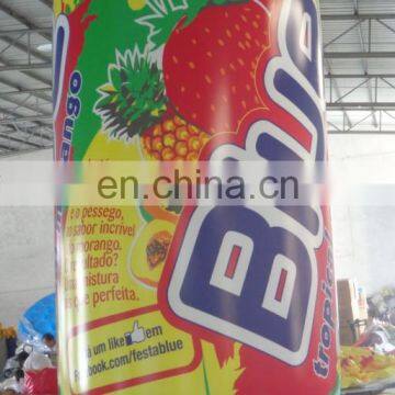 High Quality Audit Factory Air Standing Bottle Promotion Advertising Pvc Dispaly Inflatable Beer Can photo-2