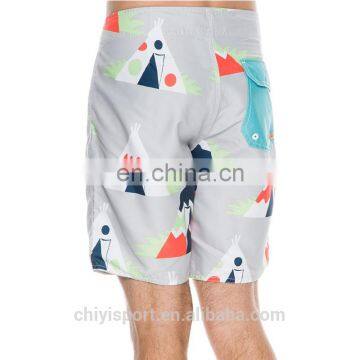 2016 Custom Made Printed Mens Swim Shorts Mens Swimwear Mens Surfing Shorts Board Shorts photo-3