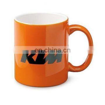 Sall order custom printed orange mug