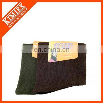 Promotional custom acrylic knitted neck warmer